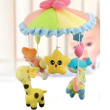 Educational Cartoon Toy 9 in 1 Plush Toy Baby Rattle with Music and Light (10220294)